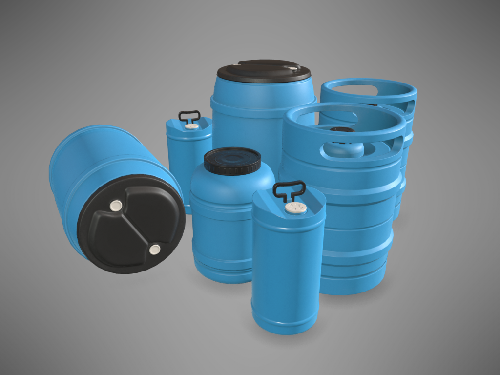 water cans