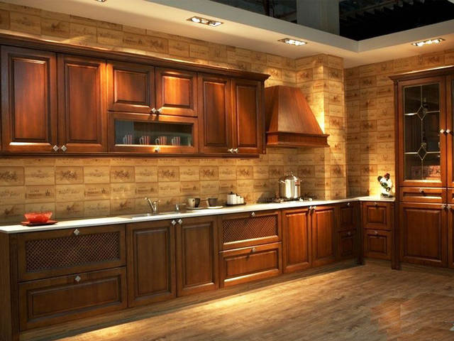 Wood Kitchen Cabinets